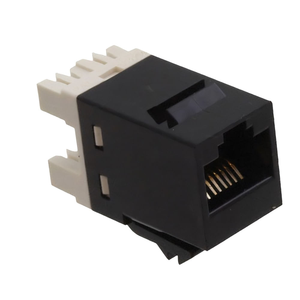 Keystone RJ45 Cat6 CommScope Preto